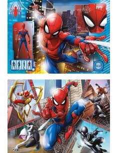 PUZZLE 2 X 60 PIEZAS SPIDERMAN 2