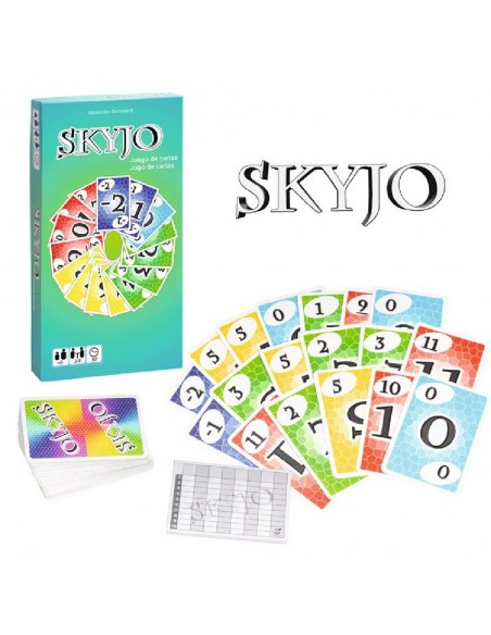 JUEGO CARTAS SKYJO