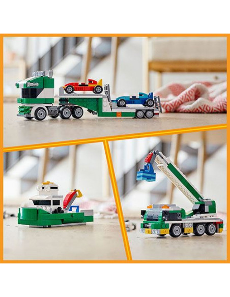 LEGO TRANSPORTE COCHES
