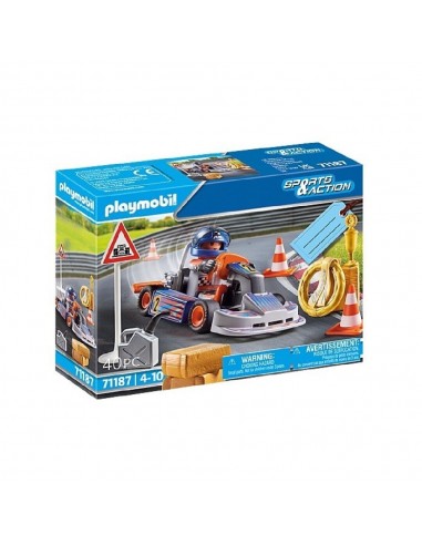 PLAYMOBIL KART DE CARRERAS 71187