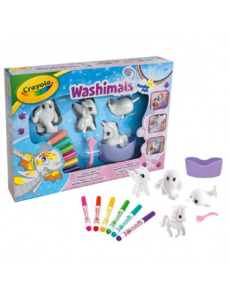 WASHIMALS ANIMALITOS 4 FIGURAS