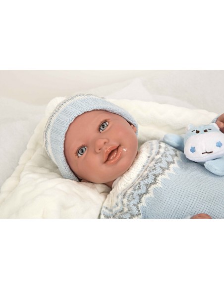 MUÑECO REBORN IBAI 45-CM.C/MANTA