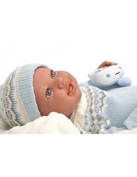 MUÑECO REBORN IBAI 45-CM.C/MANTA