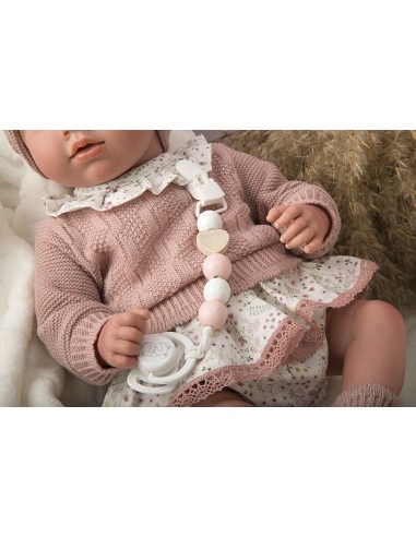 MUÑECO REBORN ABRIL CON MANTA