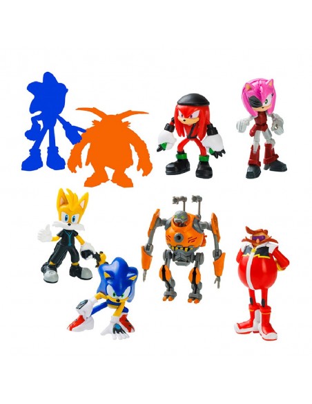 FIGURAS SONIC PACK DE 8 FIGURAS