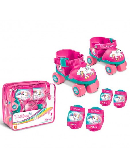 PATINES + PROTECCIONES UNICORNIO