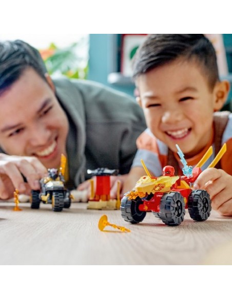 LEGO NINJAGO BATALLA COCHE Y MOTO