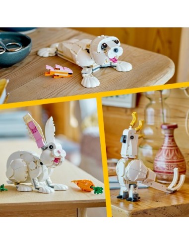 LEGO CREATOR CONEJO BLANCO