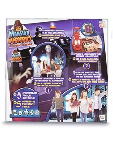MANSIÓN MISTERIO LINTERNA FANTASMA