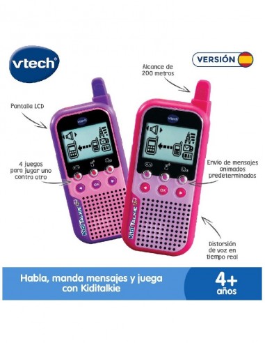KIDI TALKIE VTECH 6 EN 1  ROSA