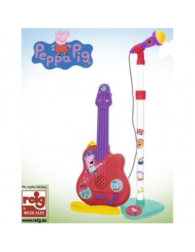 GUITARRA Y MICRO PEPPA PIG