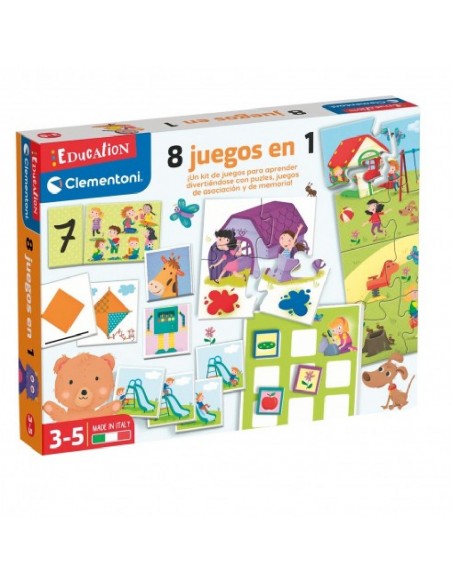 EDUCATIVO 8 JUEGOS EN 1