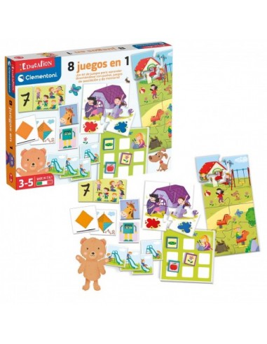 EDUCATIVO 8 JUEGOS EN 1