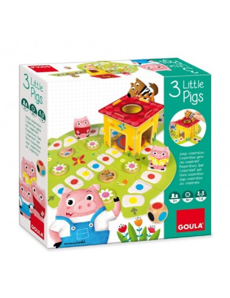 JUEGO EDUCATIVO LOS TRES CERDITOS