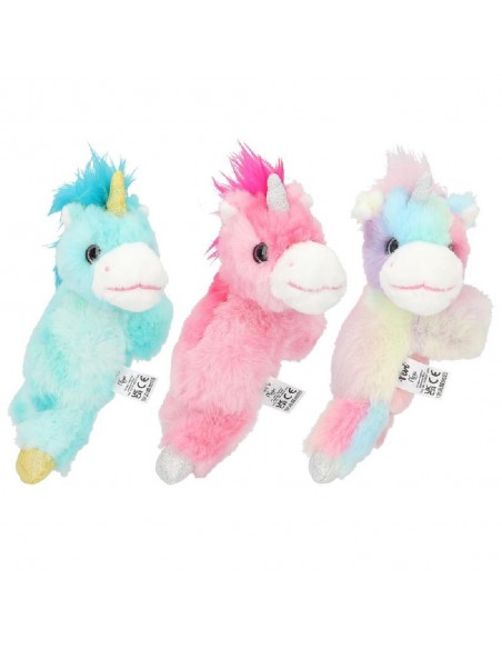 PULSERA SLAP PELUCHE UNICORNIO