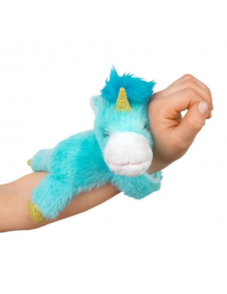 PULSERA SLAP PELUCHE UNICORNIO