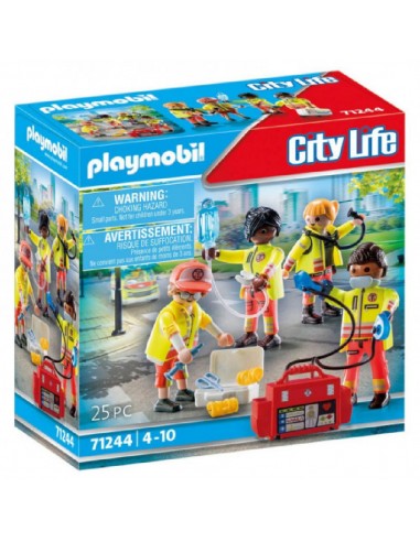 PLAYMOBIL EQUIPO DE RESCATE CITY LIFE