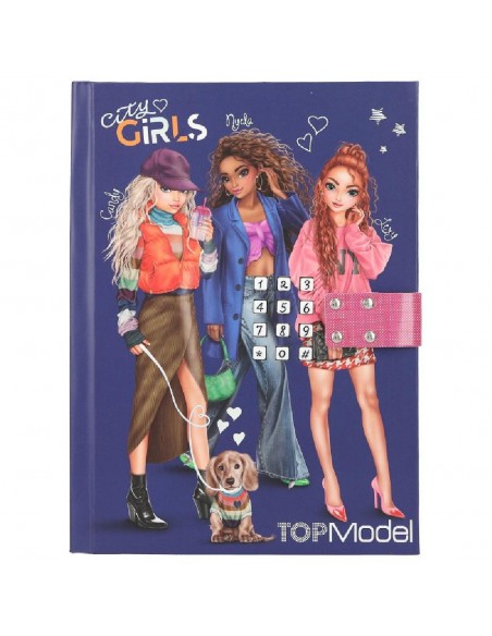 DIARIO SECRETO CITY GIRLS TOP MODEL