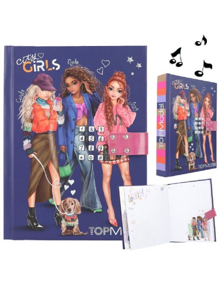 DIARIO SECRETO CITY GIRLS TOP MODEL