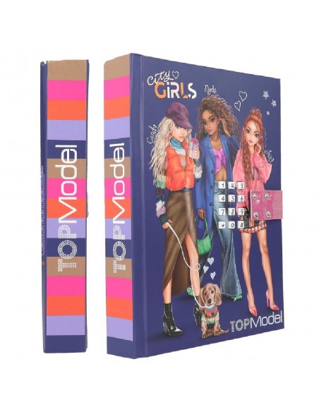 DIARIO SECRETO CITY GIRLS TOP MODEL