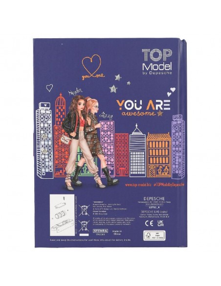 DIARIO SECRETO CITY GIRLS TOP MODEL