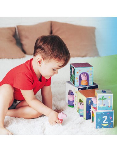 CUBOS APILABLES  PEPPA PIG