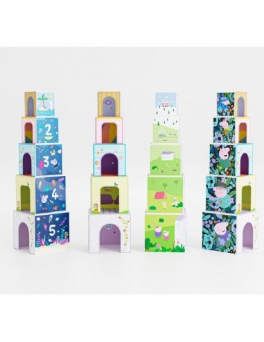 CUBOS APILABLES  PEPPA PIG