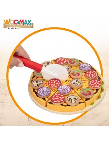 SET PIZZA MADERA 27-PIEZAS