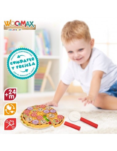SET PIZZA MADERA 27-PIEZAS