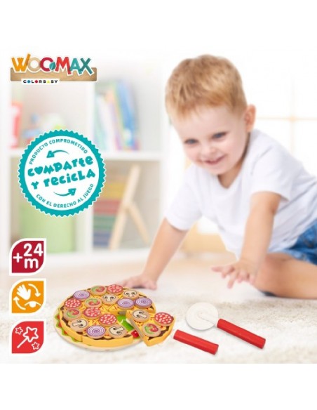 SET PIZZA MADERA 27-PIEZAS
