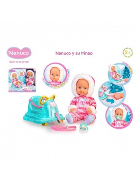 MUÑECO NENUCO Y SU TRINEO
