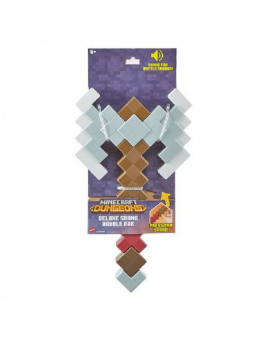 HACHA MINECRAFT CON SONIDOS MATTEL