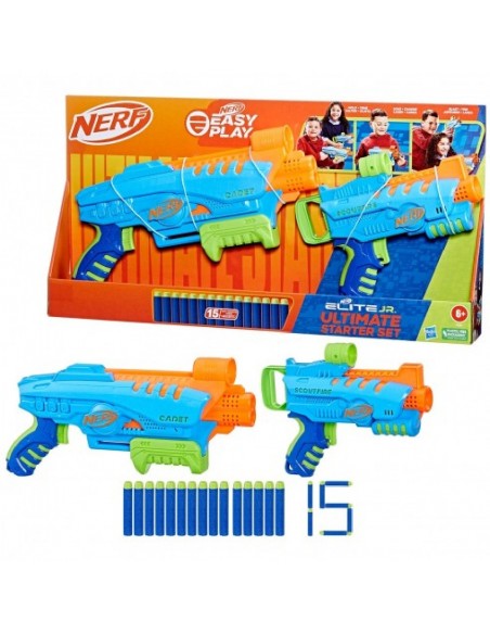 NERF ELITE JR. KIT DE INICIO
