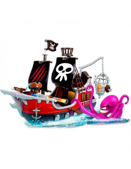 PIN Y PON ACTION BARCO PIRATA