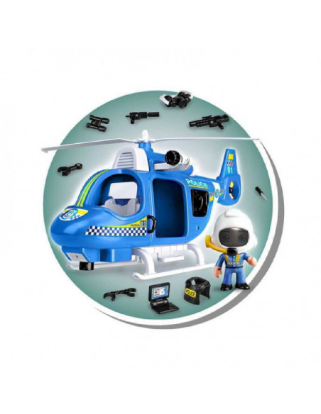 PINYPON ACTION HELICOPTERO POLICIA