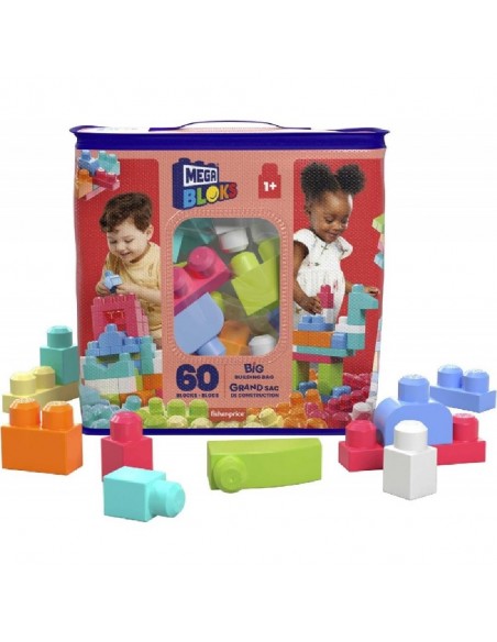 MEGA BLOCK ROSA 60-PZAS