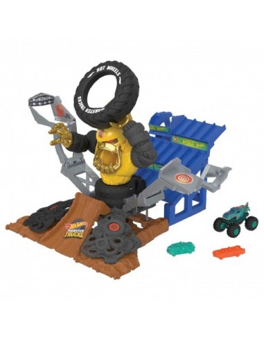 HOT WHEELS ARENA DERRIBO GOR-ZILLA