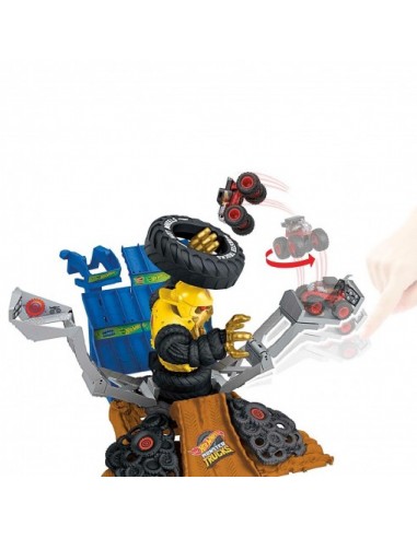 HOT WHEELS ARENA DERRIBO GOR-ZILLA