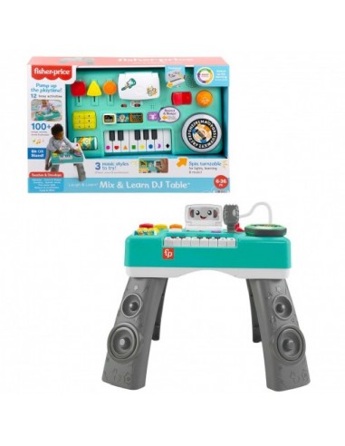 MESA DE MEZCLAS DJ FISCHER PRICE