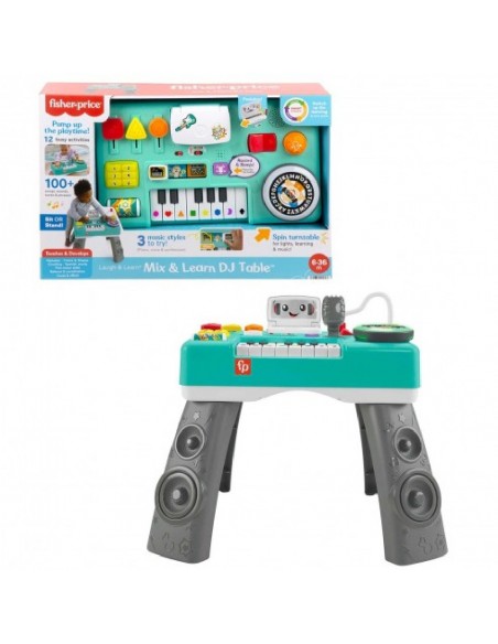 MESA DE MEZCLAS DJ FISCHER PRICE