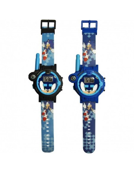 RELOJ WALKIE TALKIE 2 EN 1 SONIC