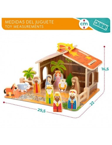 BELEN MADERA 20-PIEZAS