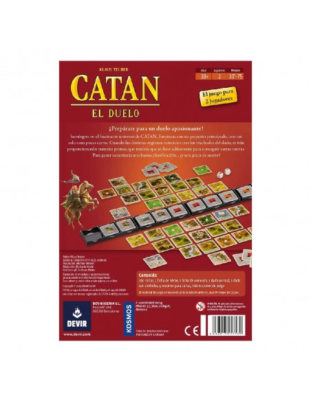 JUEGO CATAN DUELO