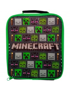 BOLSA DE ALMUERZO MINECRAFT