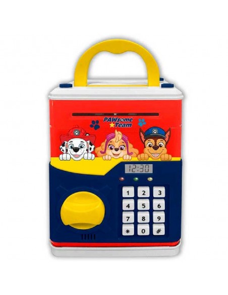 HUCHA DIGITAL PAW PATROL CON ACCESORIOS