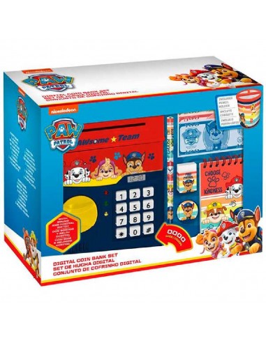 HUCHA DIGITAL PAW PATROL CON ACCESORIOS