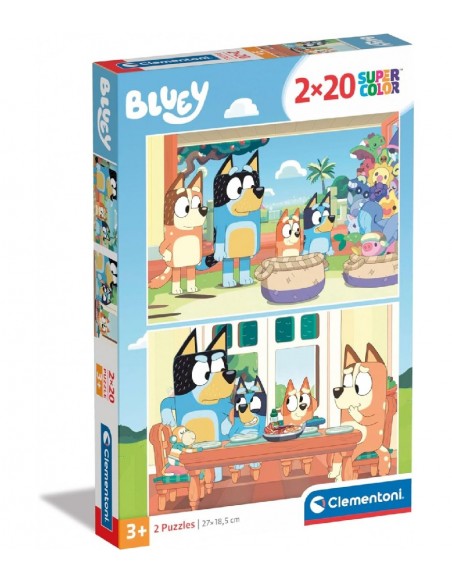 PUZZLE BLUEY 2X20-PIEZAS