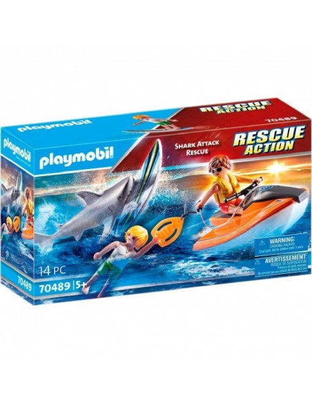 PLAYMOBIL TIBURON RESCATE
