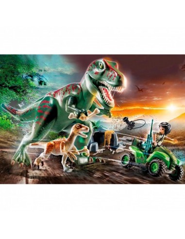 PLAYMOBIL TIRANOSAURUS REX CON EXPLORADOR