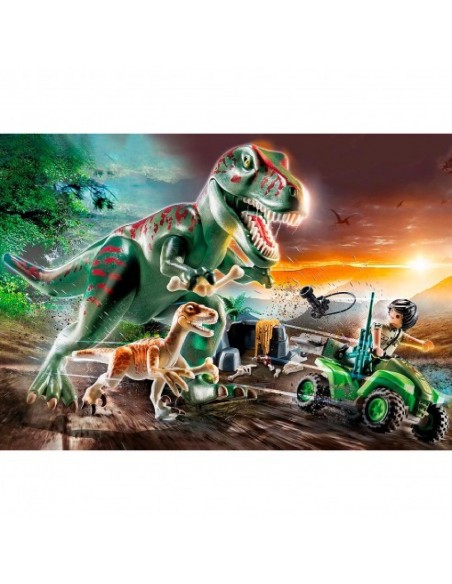 PLAYMOBIL TIRANOSAURUS REX CON EXPLORADOR